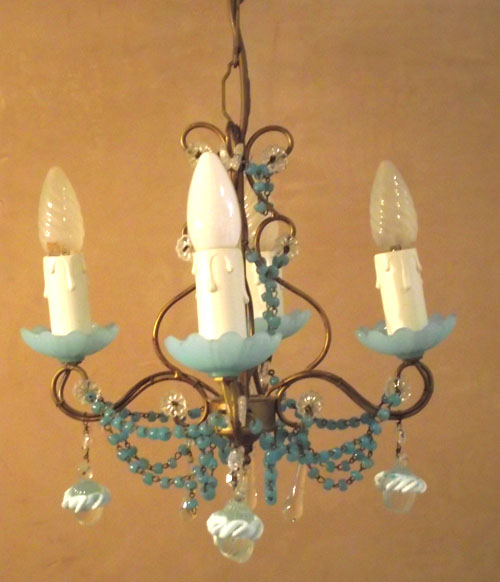 pretty vintage french chandelier